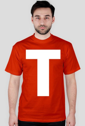 T-shirt z literą T