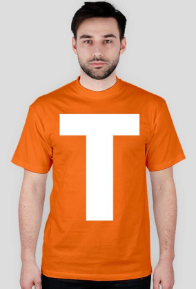 T-shirt z literą T