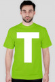 T-shirt z literą T