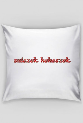 poduszka z świątecznym motywem