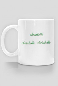 kubek z świątecznym motywem