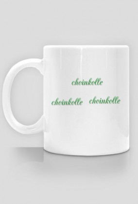 kubek z świątecznym motywem