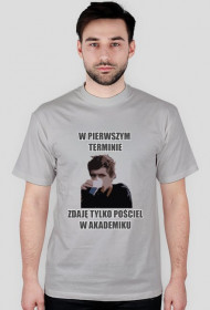 W pierwszym terminie