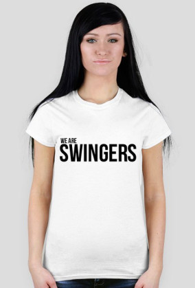 WE ARE SWINGERS. White DAMSKA