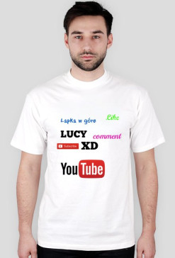 koszulka youtubowa męska