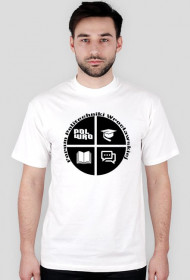 Forum PWr T-shirt Black on White