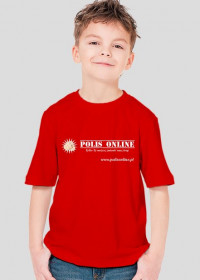 Koszulka Polis Online dla chłopca.