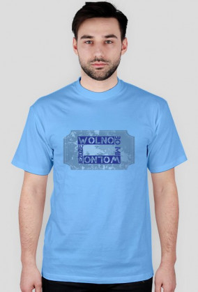 4Biegi prezentuje tshirt - Jezdze wolno bo mi wolno [BLUE]