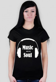 Music Saves My Soul Black