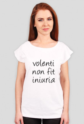 Volenti non fit iniuria - koszulka damska