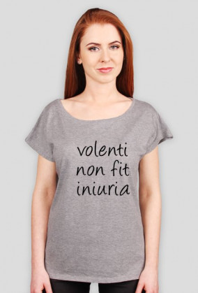 Volenti non fit iniuria - koszulka damska