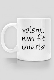 Volenti non fit iniuria - kubek