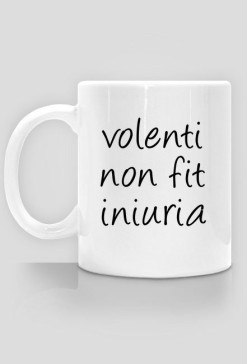 Volenti non fit iniuria - kubek