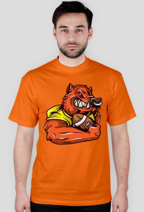 Koszulka Dziki dzikus futbolista