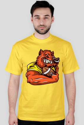 Koszulka Dziki dzikus futbolista