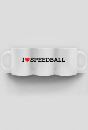 Kubek I LOVE SPEEDBALL