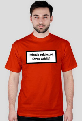Palenie relaksuje - męska