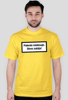 Palenie relaksuje - męska