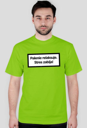 Palenie relaksuje - męska