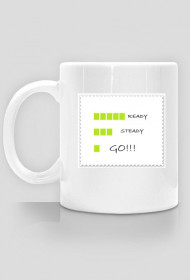 Kubek "Ready, steady, go"