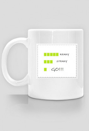 Kubek "Ready, steady, go"