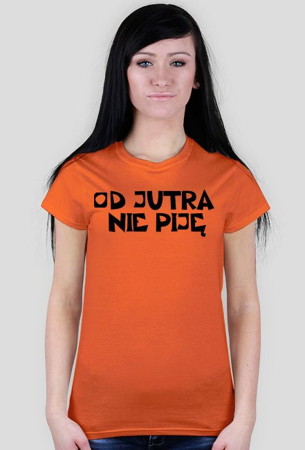 Koszulka damska od jutra nie piję
