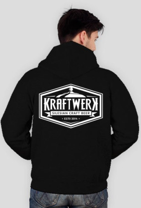 Bluza rozpinana męska czarna KRAFTWERK