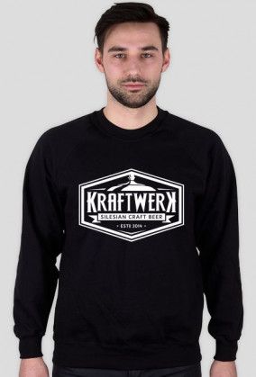 Bluza męska czarna KRAFTWERK