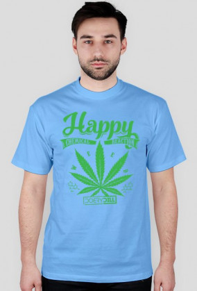 Koszulka z liściem marihuany