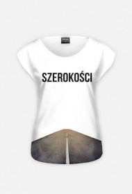 Koszulka damska szerokości