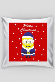 Poszewka na poduszkę "Minionek świąteczny"