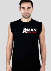 Męska koszula, A Man not a pussy - dla prawdziwych mężczyzn