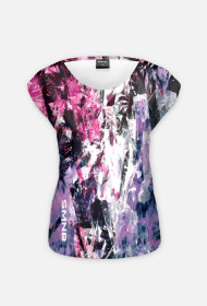 District XA Pink - tshirt woman