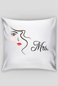 Poszewka na poduszkę Mrs.