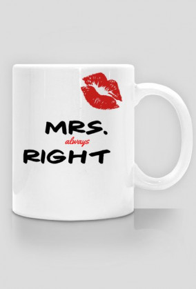 Kubek dla Mrs. always Right