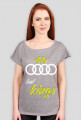Koszulka oversize "Audi last kings" WSZYSTKIE KOLORY (przod)