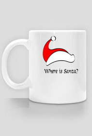 Kubek "Where is Santa?"