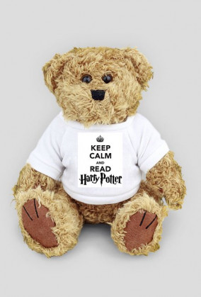 Miś Keep Calm and read Harry Potter