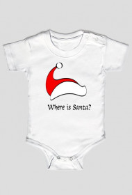 Body niemowlęce "Where is Santa?"