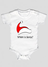 Body niemowlęce "Where is Santa?"