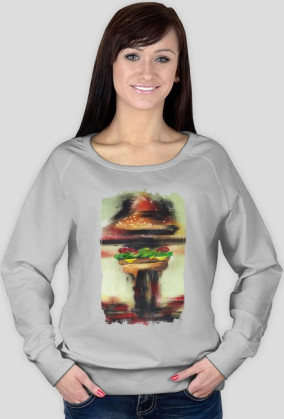 "koszulki z nadrukiem"  - O'Prime Art Prints - atomic burger