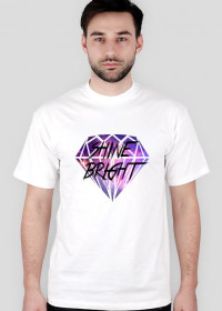 T-Shirt "Shine Bright" Męski