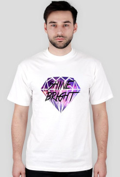 T-Shirt "Shine Bright" Męski