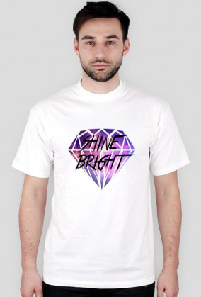 T-Shirt "Shine Bright" Męski