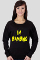 Bluza (długi rękaw, damska) "I'm Bambino"