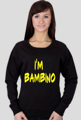 Bluza (długi rękaw, damska) "I'm Bambino"