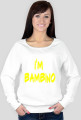 Bluza (długi rękaw, damska) "I'm Bambino"