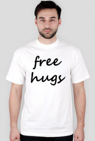 Koszulka męska "free hugs"