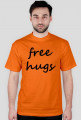 Koszulka męska "free hugs"