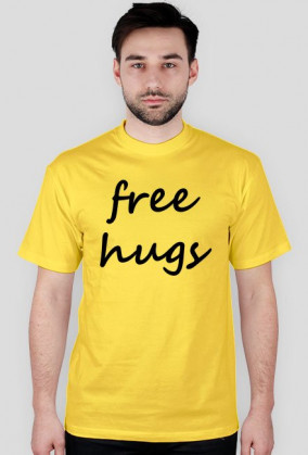 Koszulka męska "free hugs"